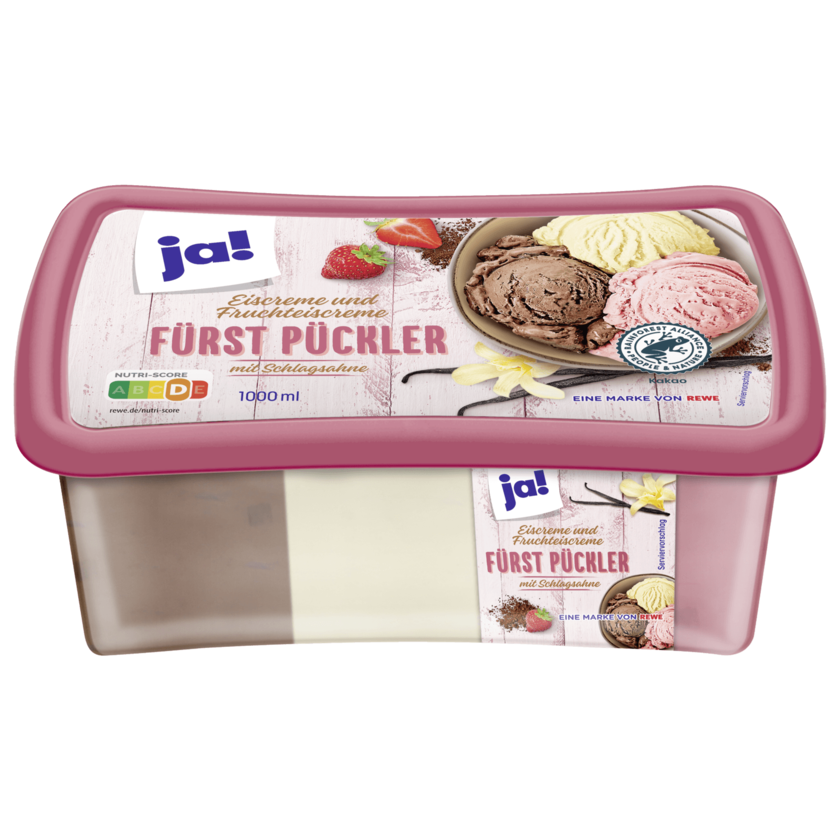ja! Eiscreme Fürst-Pückler-Art 1000ml